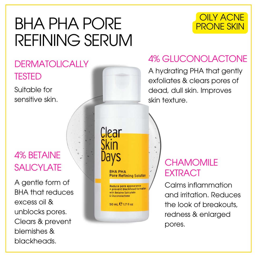 BHA PHA Pore Refining Solution - Clear Skin Days