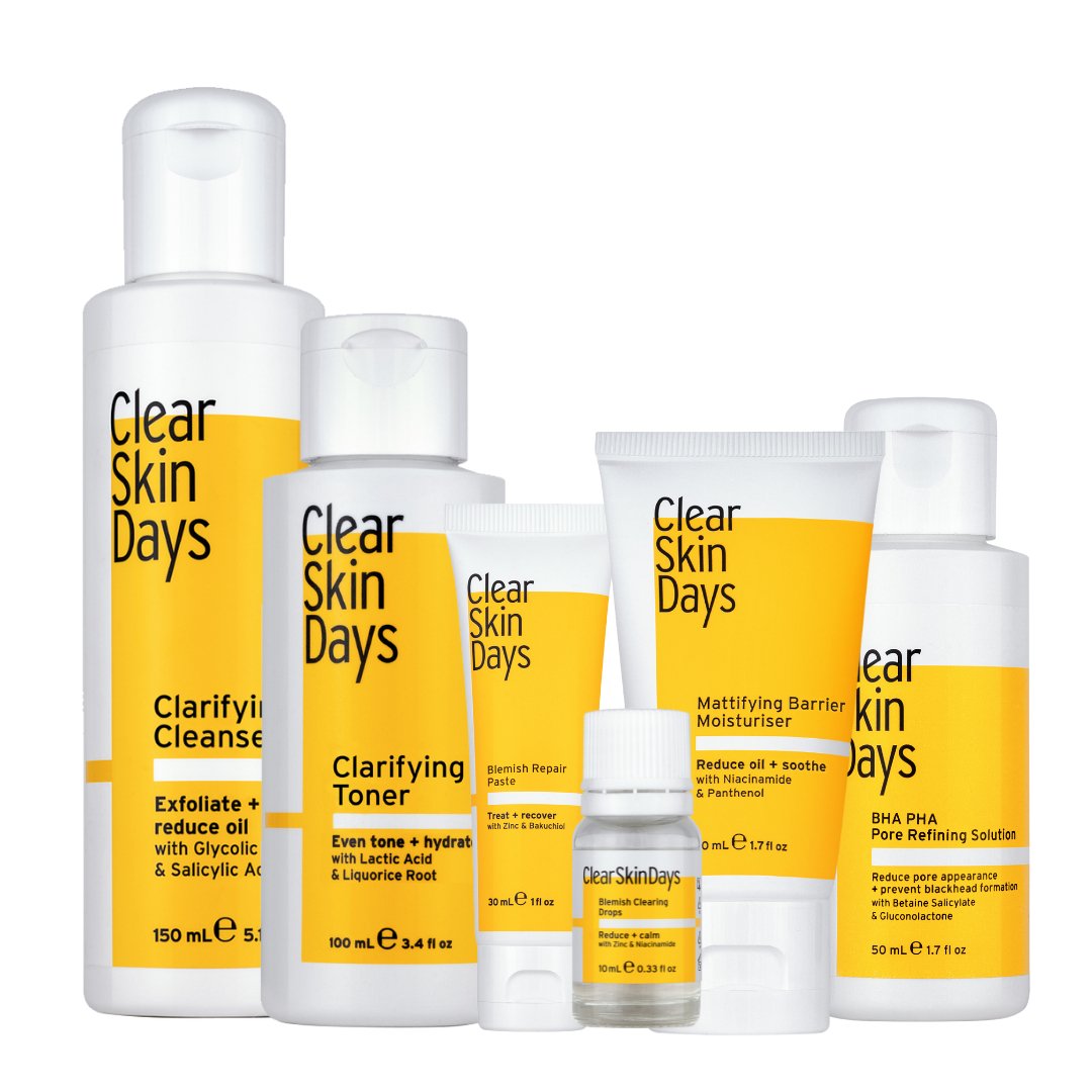 Combination Skin + Treatments Bundle - Clear Skin Days