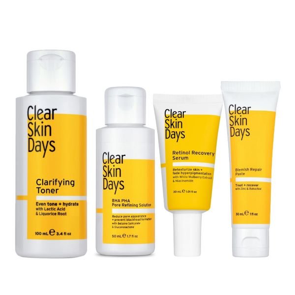 Dry Skin + Blemish Treatment Bundle - Clear Skin Days