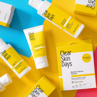 Clear Skin Days | Blemish Control Set with Patches | flat lay image